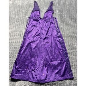 Victoria's Secret Very Sexy Silky Halter Lingerie Nightie‎ Dress Slip Size Large